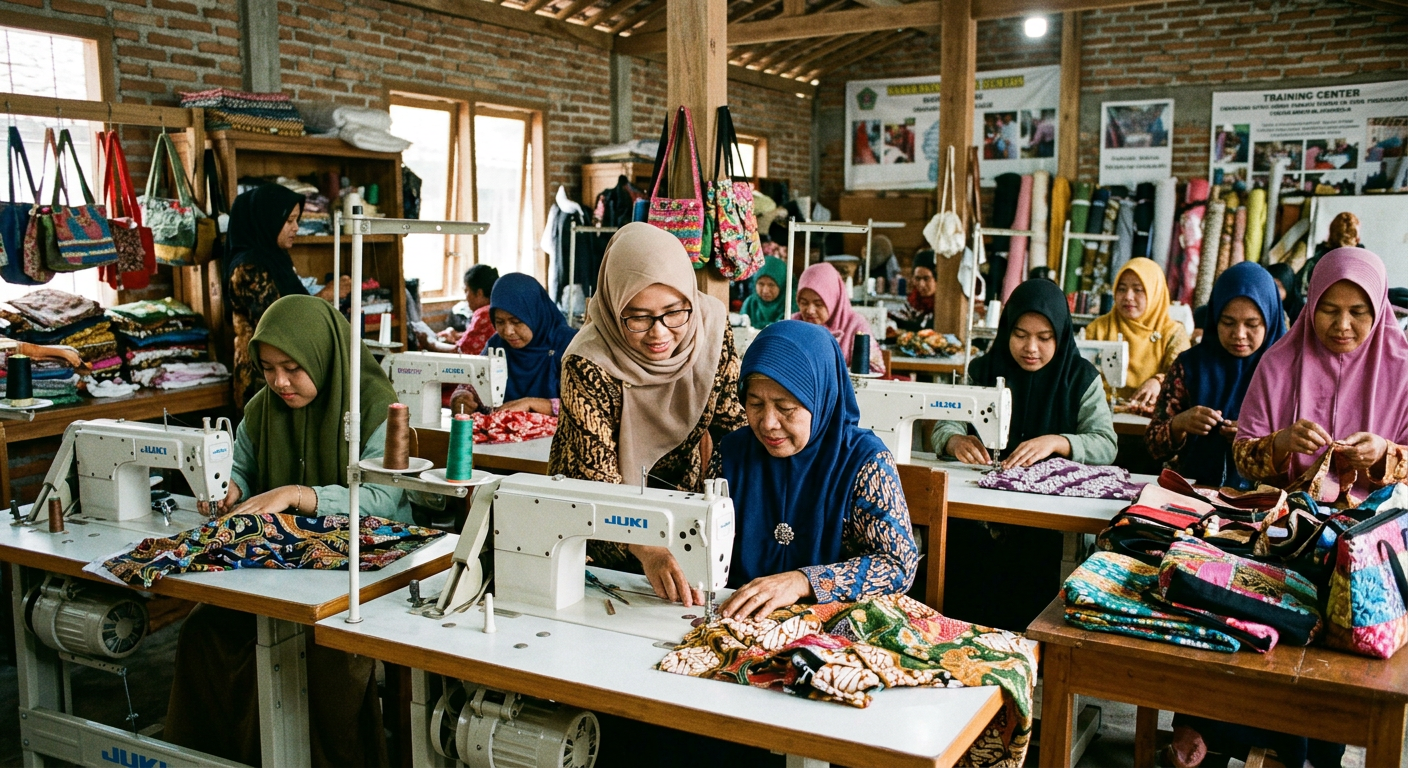 Pemberdayaan masyarakat - Pelatihan keterampilan produktif